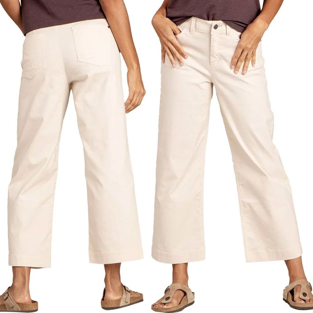 Like New Earthworks Wide Leg Pant Organic Cotton